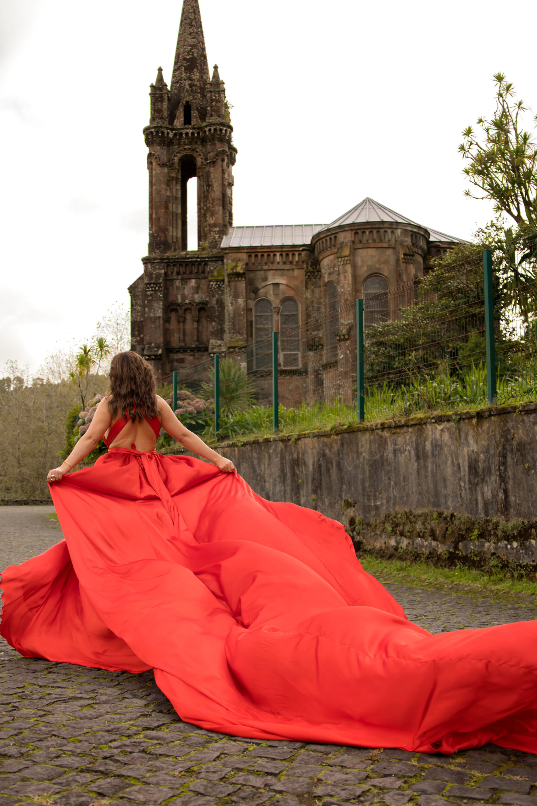 Sessão Fotográfica - Flying Dress nos Açores